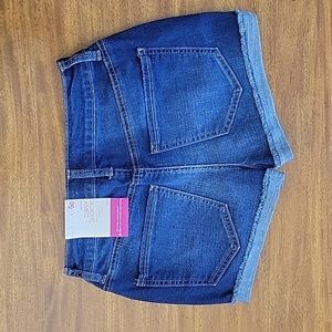 Denimn Short Shorts, Jrs Size 1/25W